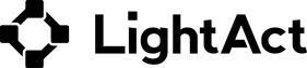 Light Act logo white 281x63px